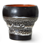 HKLIVING HKLIVING - 70's Ceramics Lungo Basalt Zwart