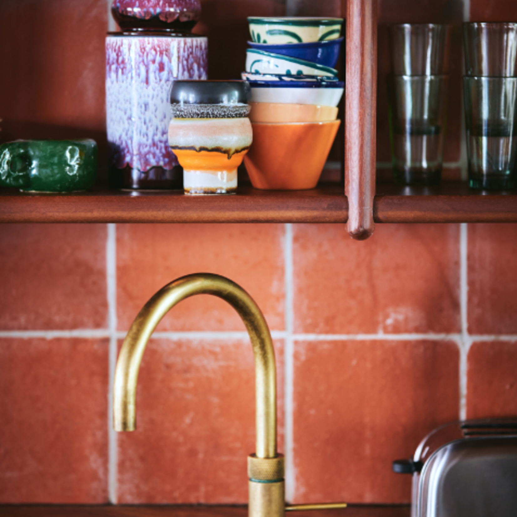 HKLIVING HKLIVING - 70's Lungo Basalt Zwart ACE7267