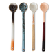 HKLIVING HKLIVING - 70's Ceramics spoons L breeze set van 4