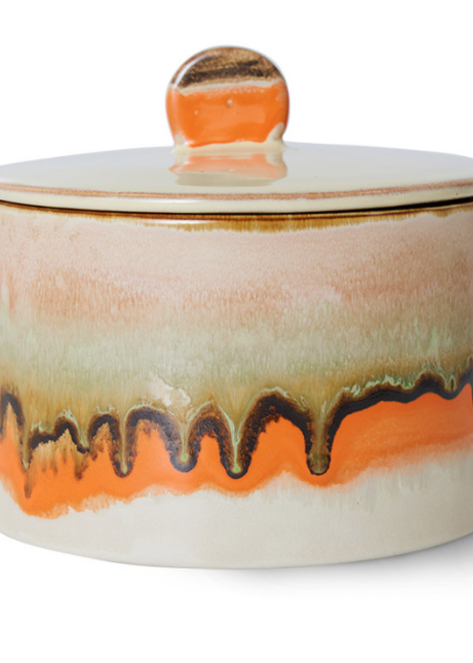 HKLIVING HKLIVING - 70's ceramics Cookie jar burst ACE7256