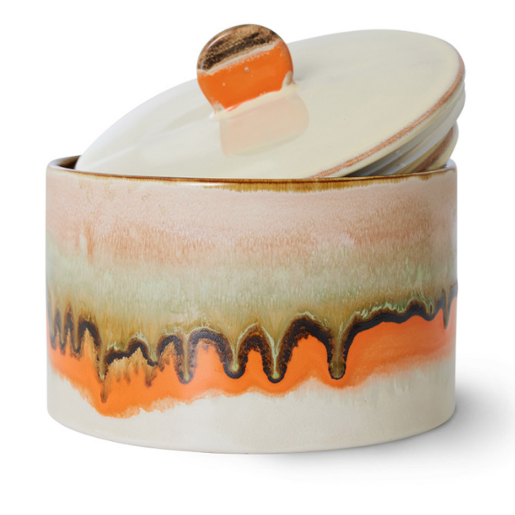 HKLIVING HKLIVING - 70's ceramics Cookie jar burst ACE7256