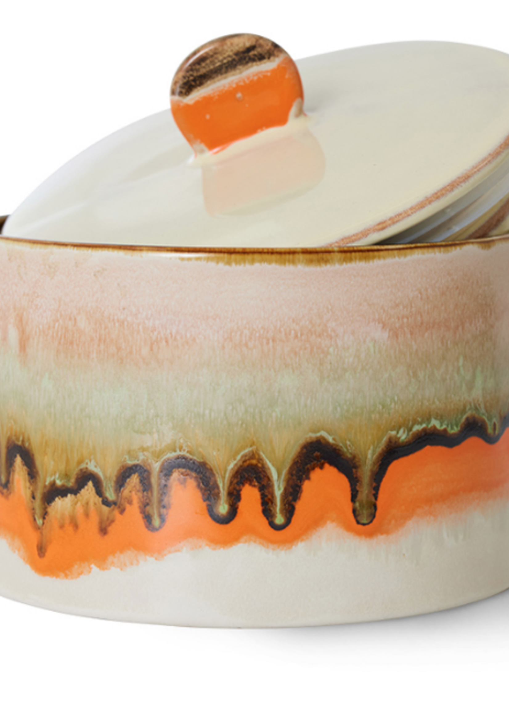 HKLIVING HKLIVING - 70's ceramics Cookie jar burst ACE7256