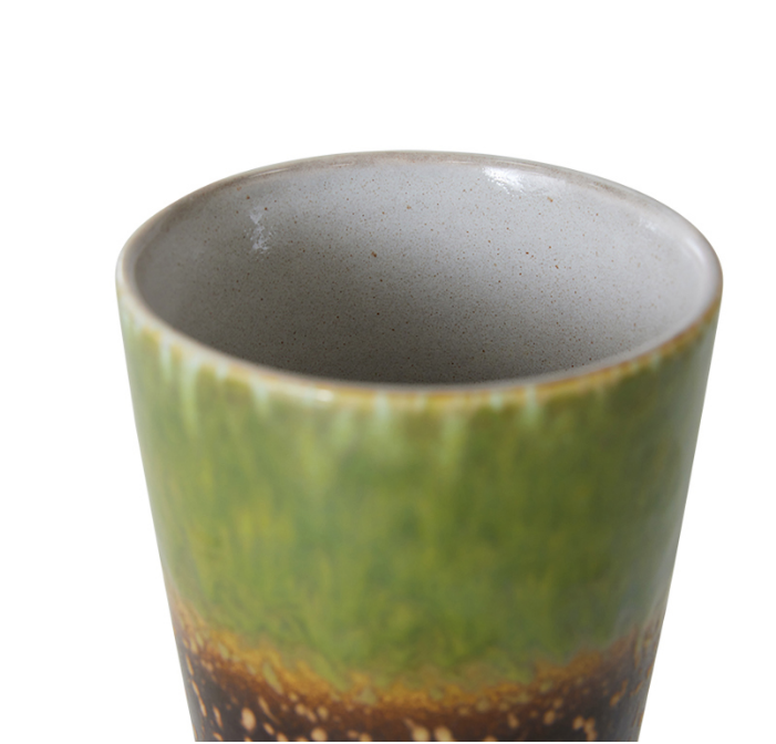 HKLIVING HKLIVING - 70's Ceramics Tea mug Algae