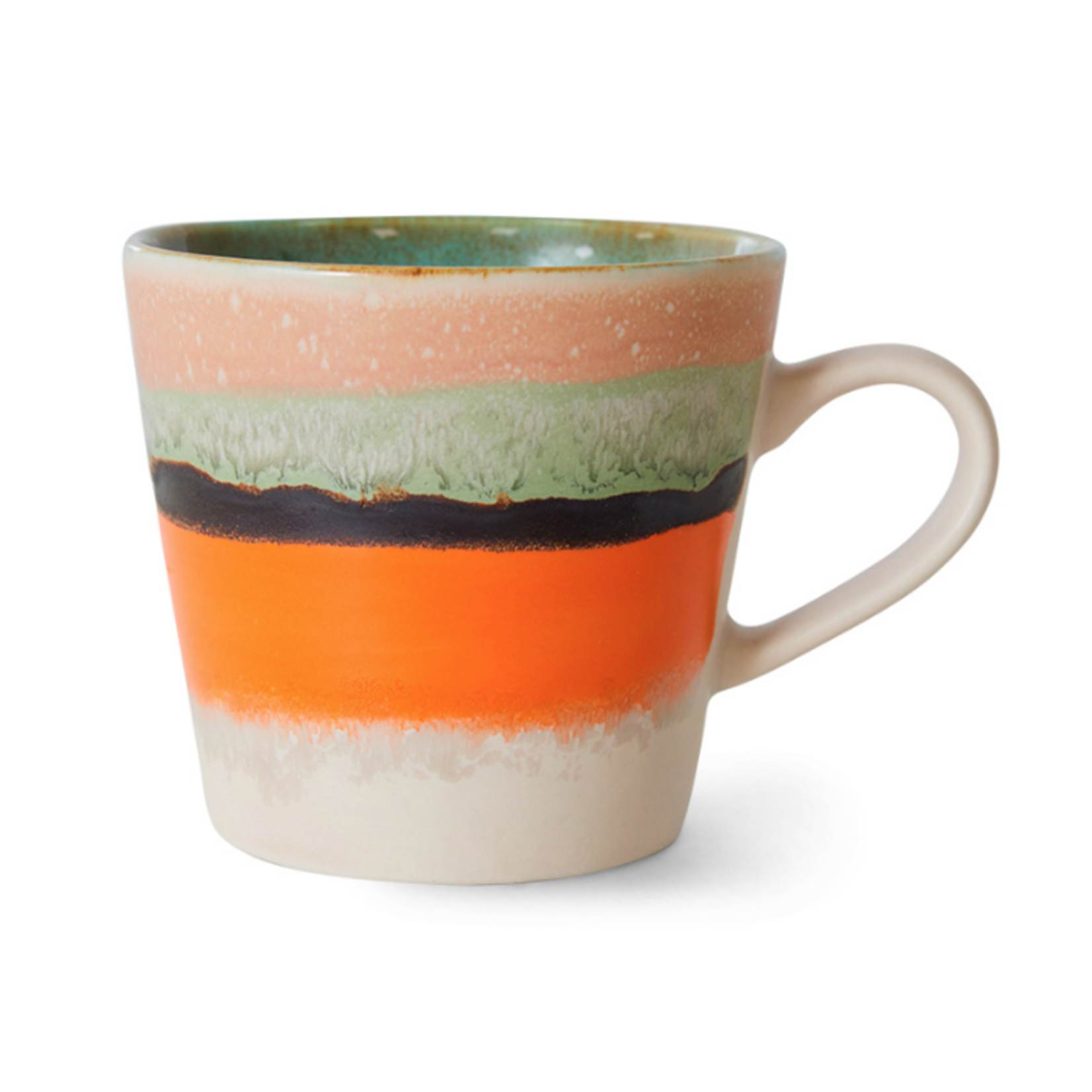 HKLIVING HKLIVING - 70's Cappuccino mok Burst ACE7237