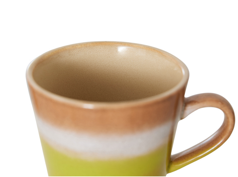 HKLIVING HKLIVING - 70's Ceramics Cappuccino mug eclipse