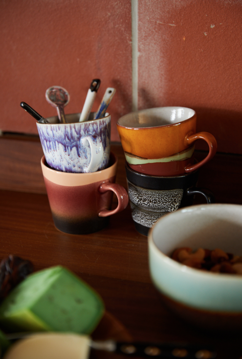 HKLIVING HKLIVING - 70's Ceramics Americano mug Clay ace7229