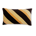 HKLIVING HKLIVING - Kussen fluweel gestreept  Fame 60x35cm TKU2180