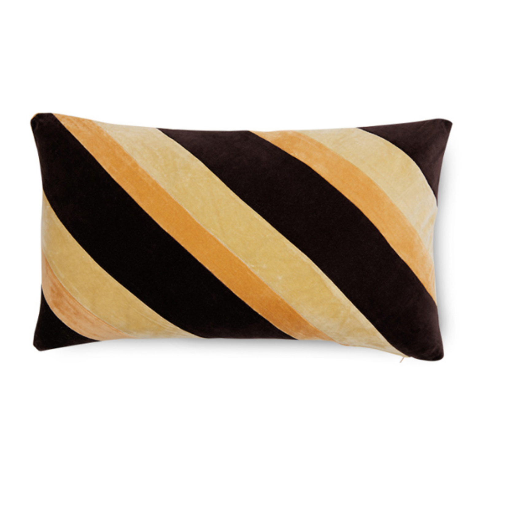 HKLIVING HKLIVING - Kussen fluweel gestreept  Fame 60x35cm TKU2180