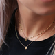 MY JEWELLERY MY JEWELLERY - Ketting klein hartje Goud