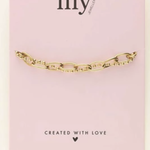 MY JEWELLERY MY JEWELLERY - Armband dubbele ketting goud