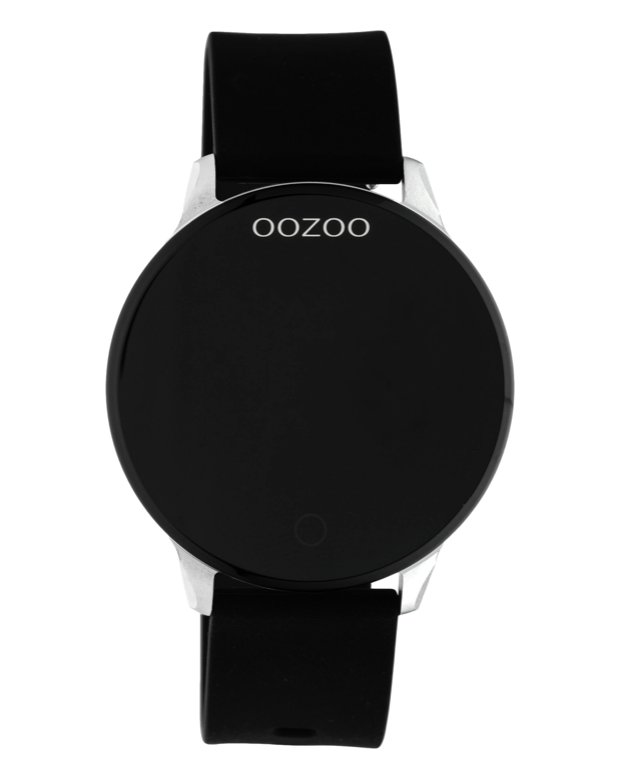 OOZOO OOZOO - Smartwatch Rubber Zwart/Zilver Q00113