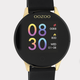 OOZOO OOZOO - Smartwatch rubberen band zwart met Goud Q00120