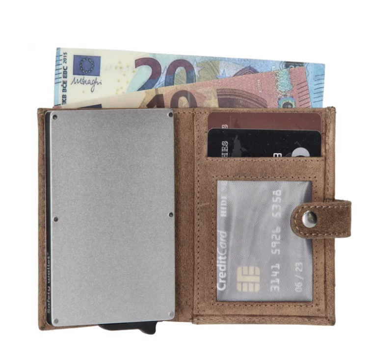 HIDE & STITCHES HIDE & STITCHES - Idaho safety wallet bruin