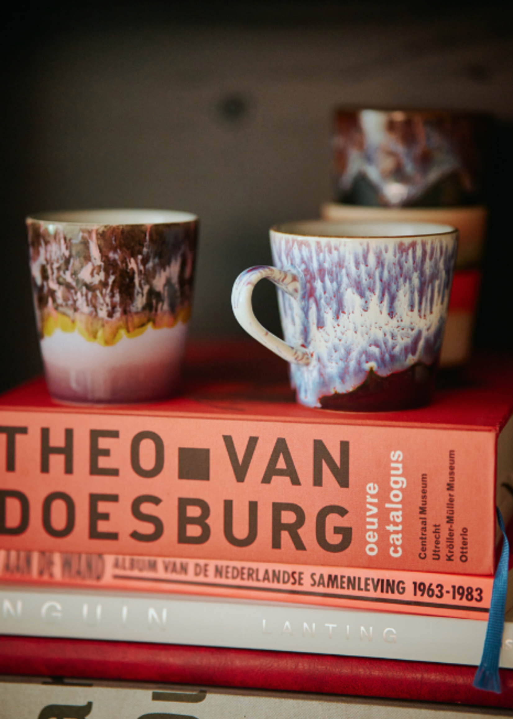HKLIVING HKLIVING - 70S CERAMICS: COFFEE MUG, BLAST ACE7225