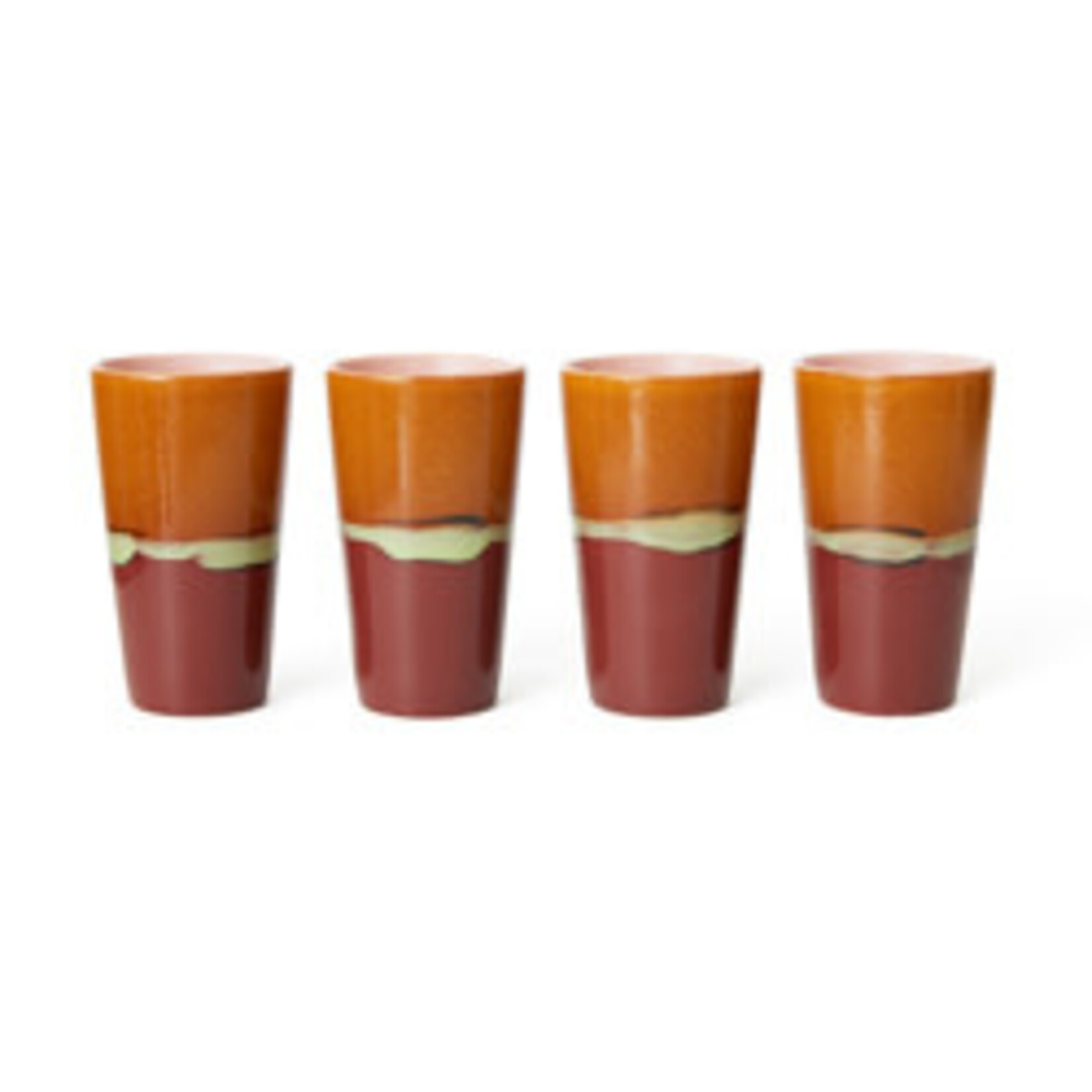 HKLIVING HKLIVING - 70's Latte mok Clay ACE7241