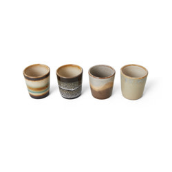 HKLIVING HKLIVING - 70's Ceramics egg cups granite ACE7253