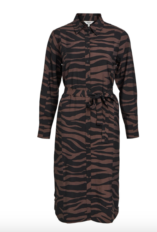 OBJECT OBJECT - Cira shirt dress lush java black animal