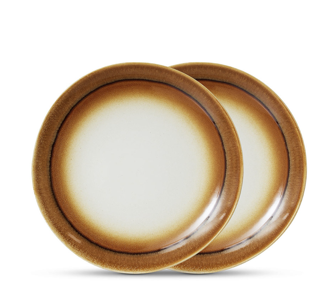 HKLIVING HKLIVING - 70's ceramics Dinerbord Supernova ACE7269