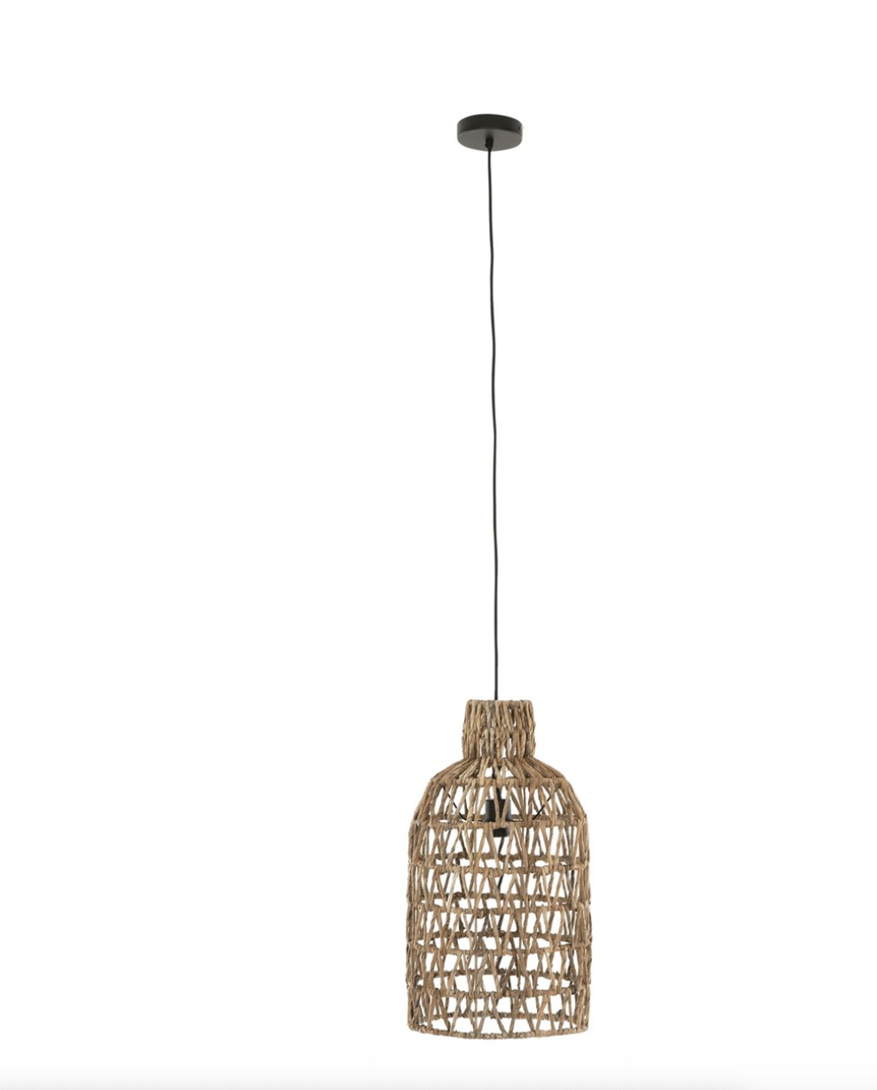 MUST LIVING MUST LIVING - Hanglamp arta smal 50x 31cm doorsnede, abaca