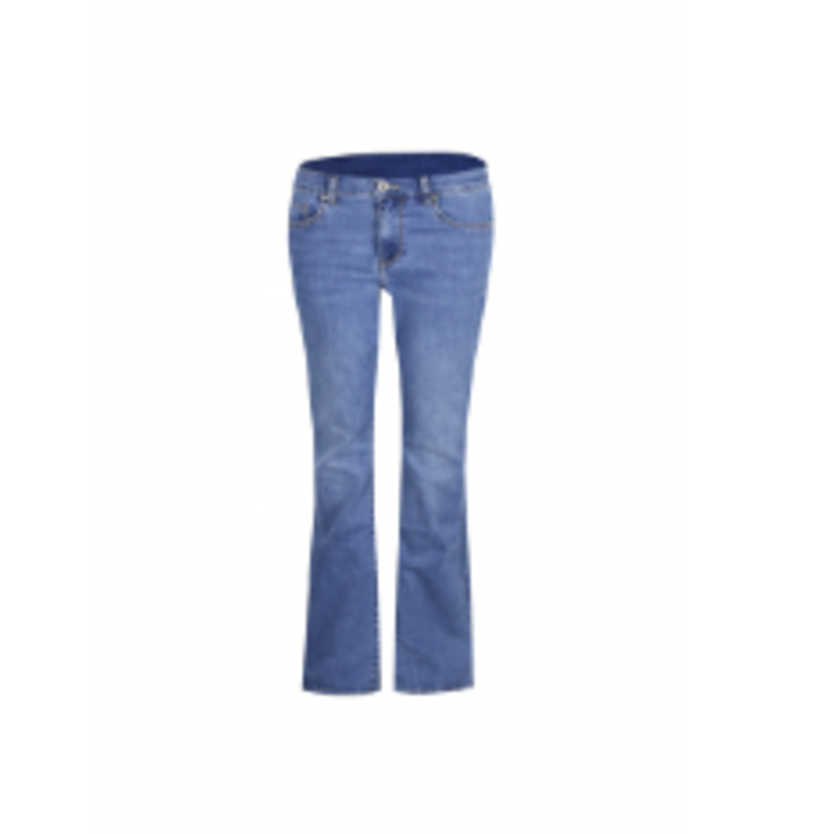 FLURESK FLURESK - Loes flared jeans medium blauw