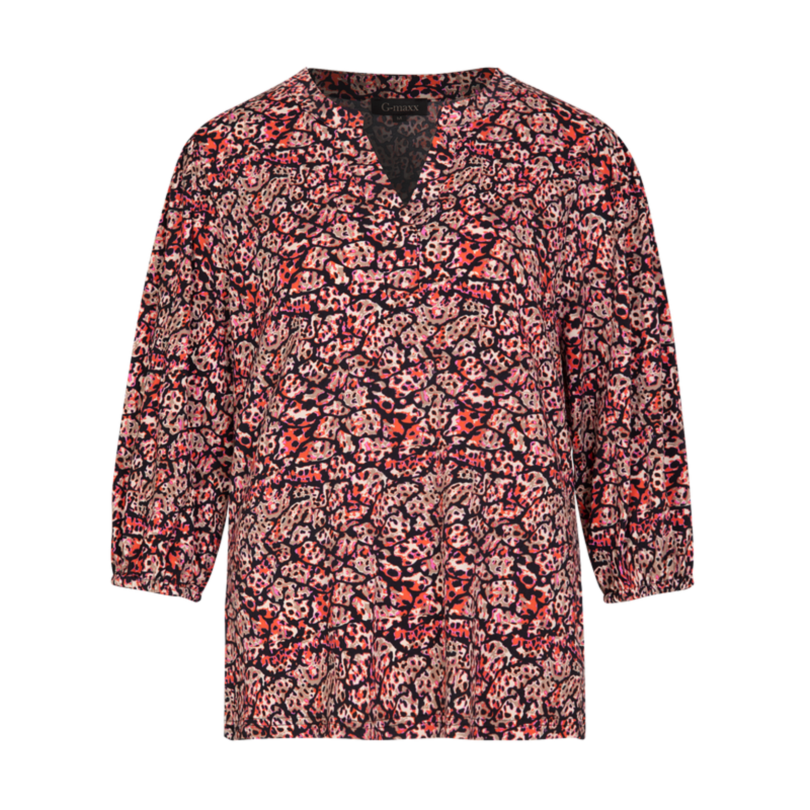 G-MAXX G-MAXX - Top Bianne top zwart/poppy