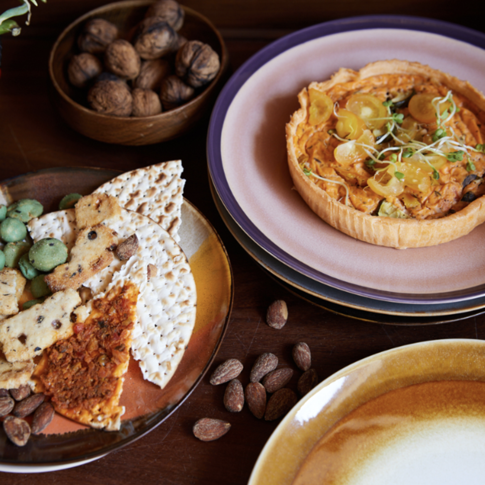 HKLIVING HKLIVING - 70's Diner bord Bedrock ACE7268