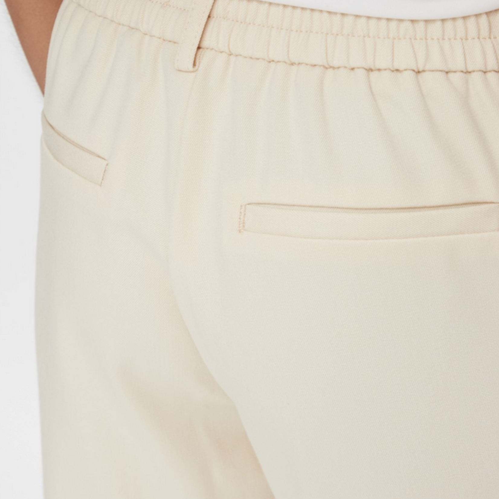 OBJECT OBJECT - Broek Lisa slim pants sandshell maat 36