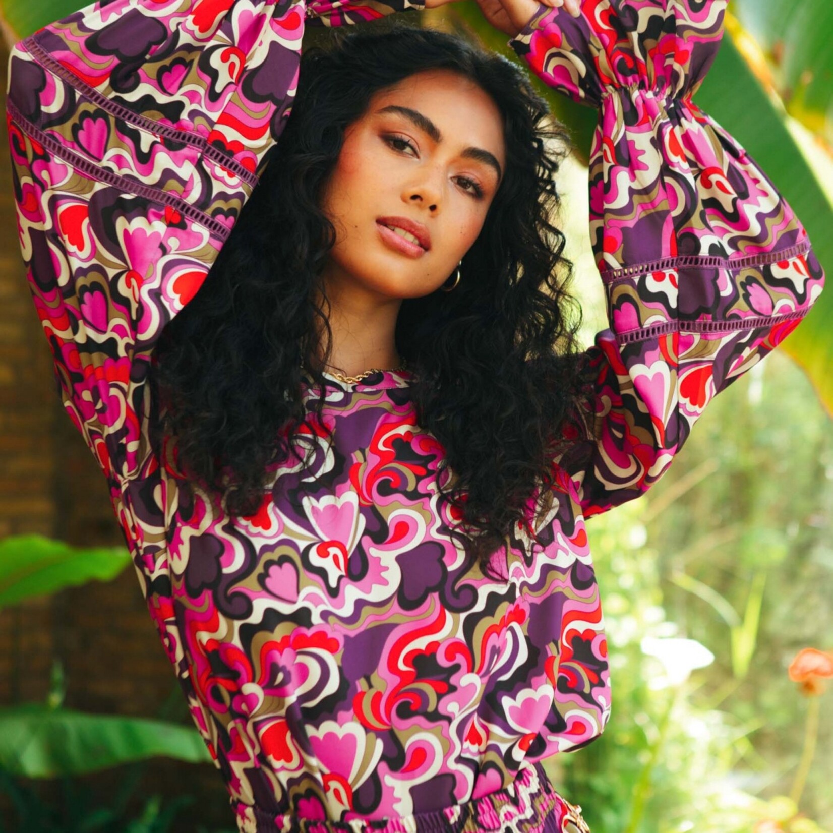 FLURESK FLURESK - Top Britta Salviapaars zand MAAT 36