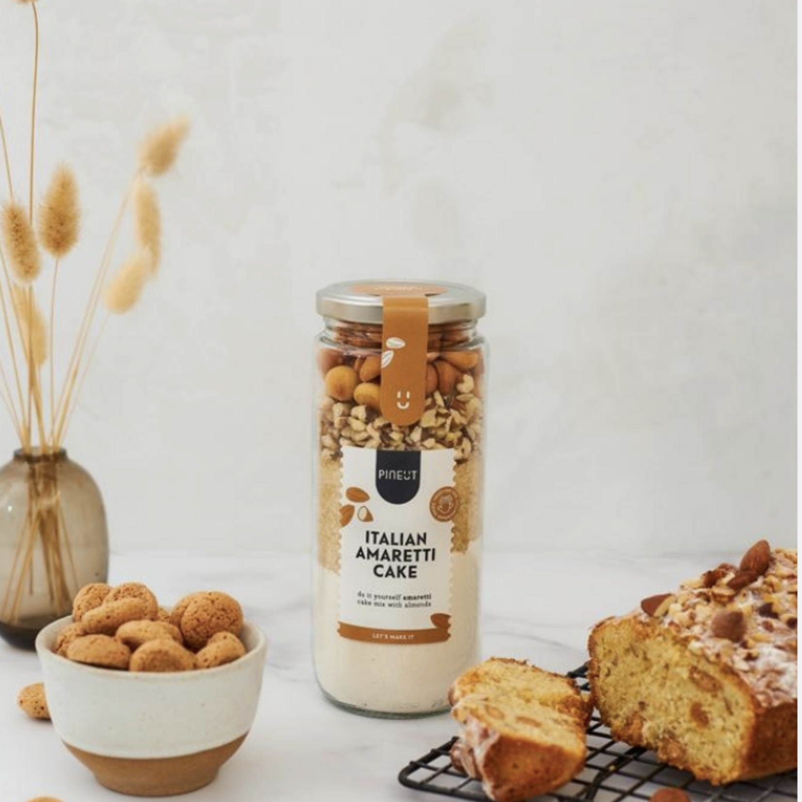 PINEUT PINEUT - Cake pot italian amaretti