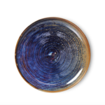 HKLIVING HKLiving - Chef ceramics ontbijtbord rustiek blauw ace7148