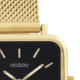 OOZOO OOZOO - Horloge goud vintage met stalen band C20264