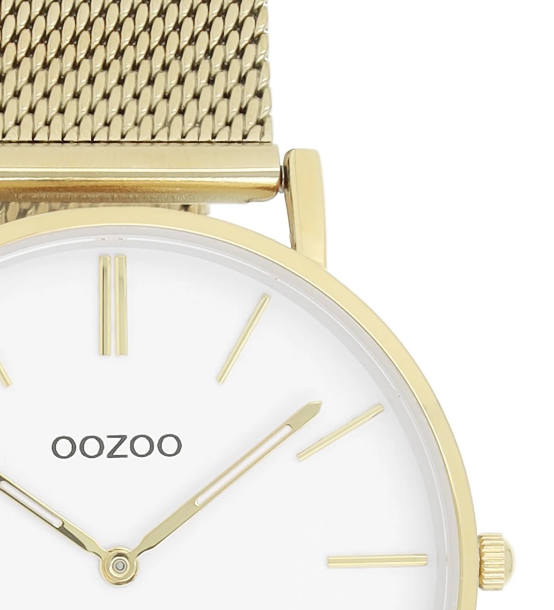 OOZOO OOZOO - Horloge met stalen band C9910 goudkleur