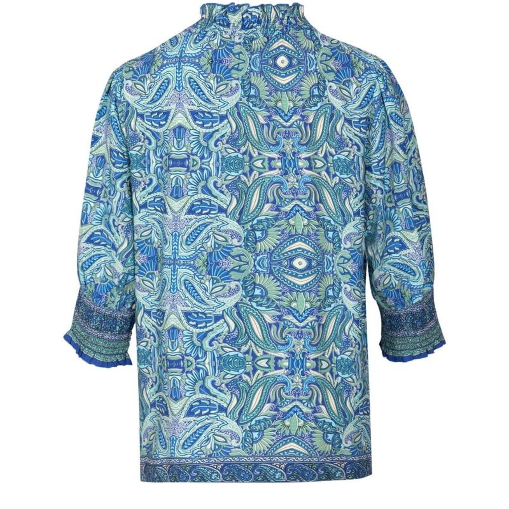 G-MAXX G-MAXX - Top Nabila korenblauw mixed MAAT XS