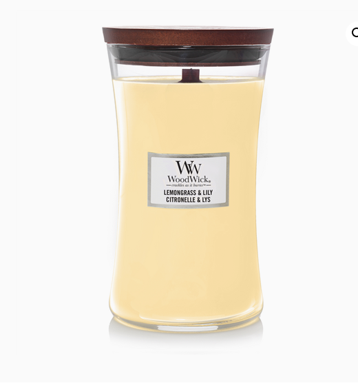 WOODWICK WOODWICK - Candle lemongrass & Lily