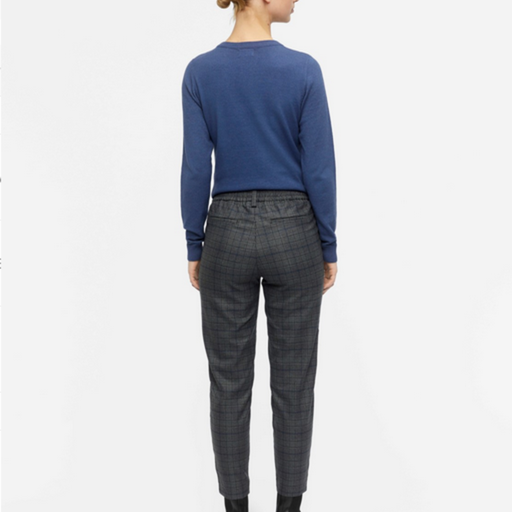 OBJECT OBJECT - Broek Lisa grey/bijou blue