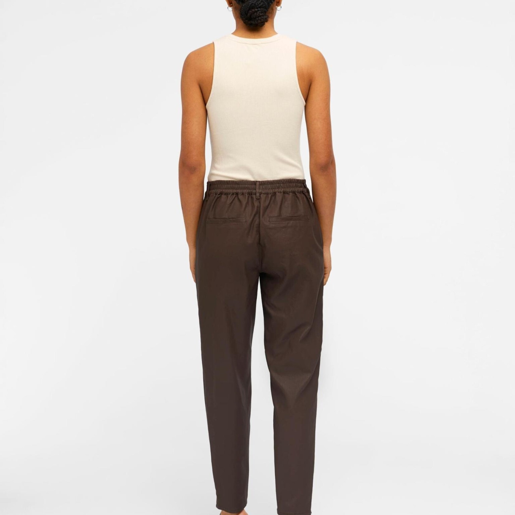OBJECT OBJECT - Broek Belle Lisa Coated Java