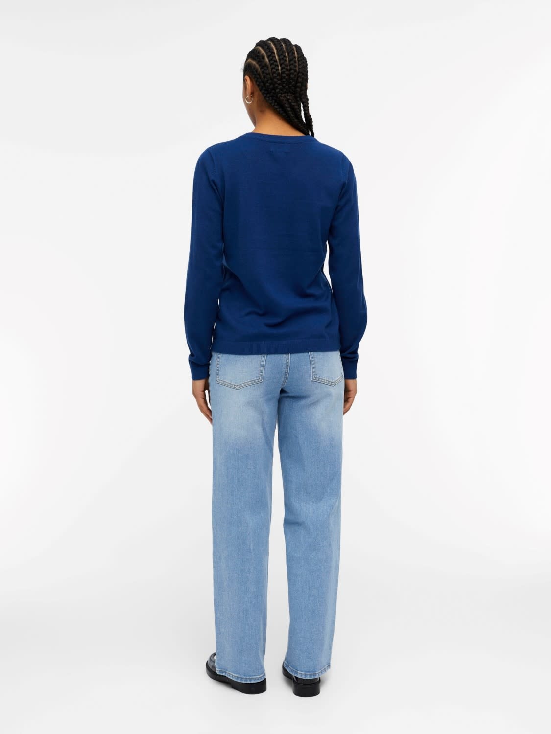 OBJECT OBJECT  - Pullover Thess Blue melange