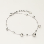 MY JEWELLERY MY JEWELLERY - Armband met bolletjes bedels zilver