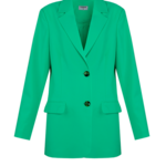 FLURESK FLURESK - Blazer Zera pu groen MAAT 42