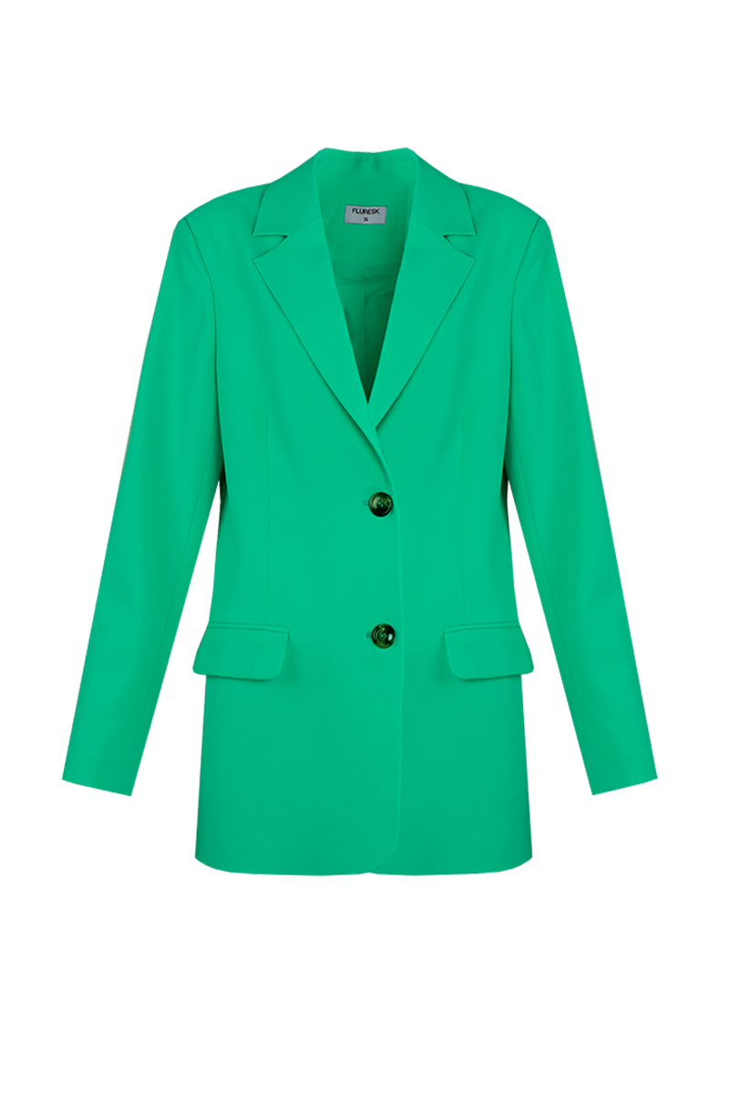 FLURESK FLURESK - Blazer Zera pu groen