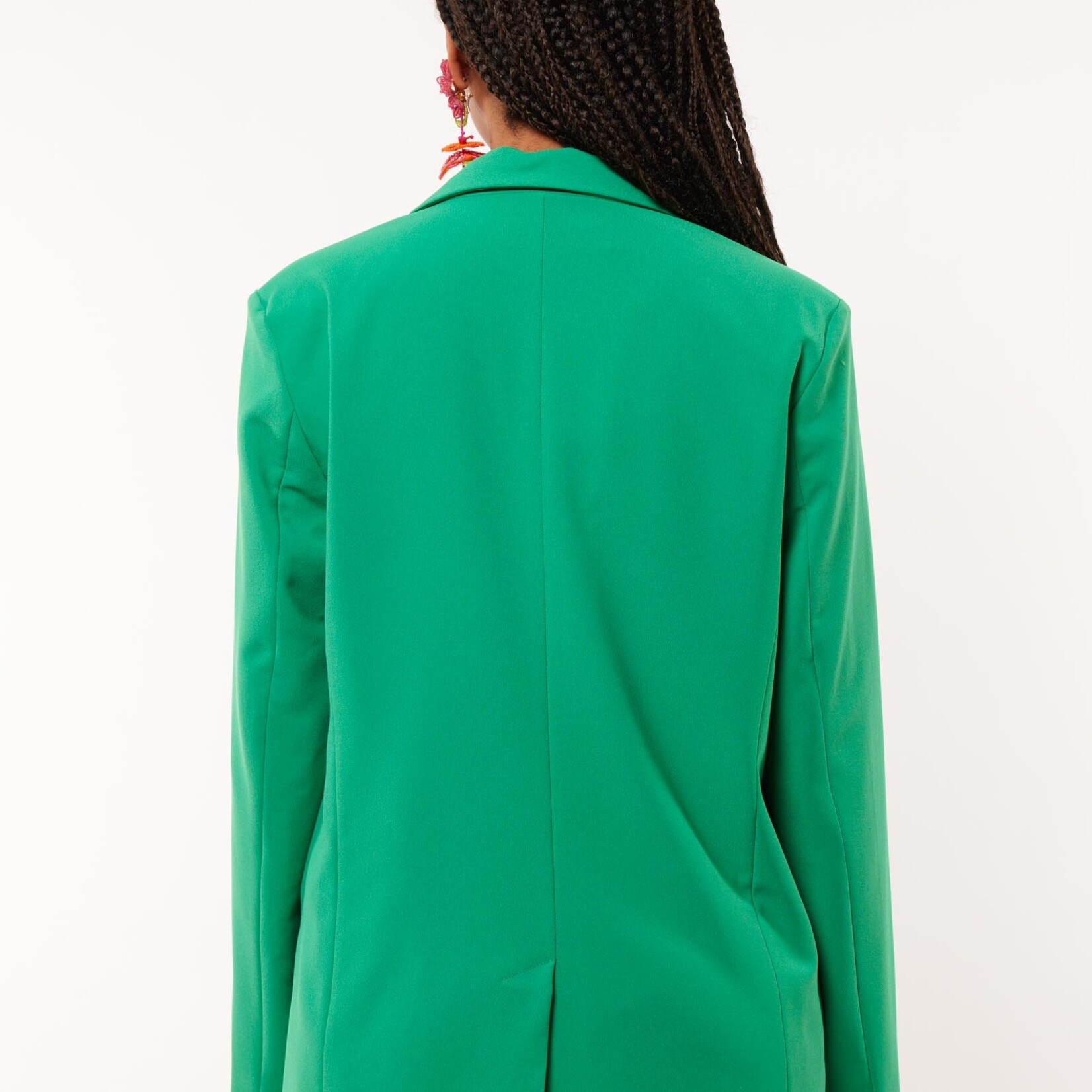 FLURESK FLURESK - Blazer Zera pu groen MAAT 42