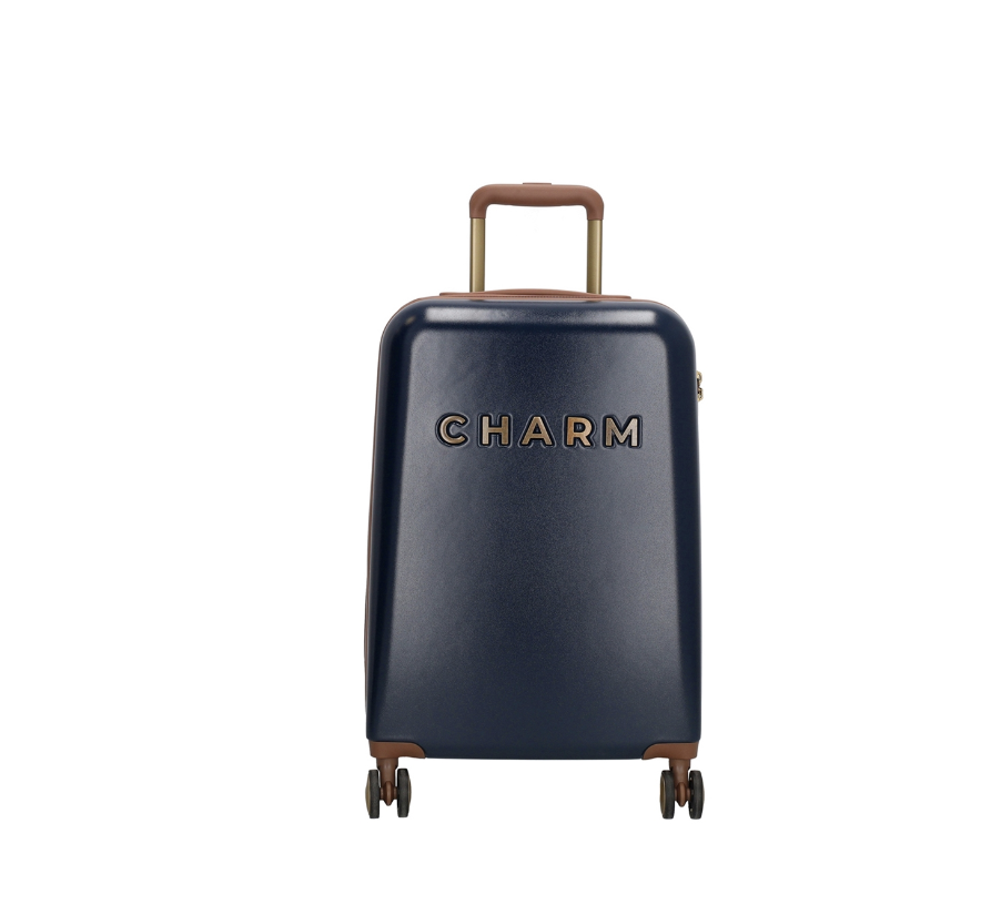 CHARM LONDON CHARM LONDON - Travel Trolley Set blauw