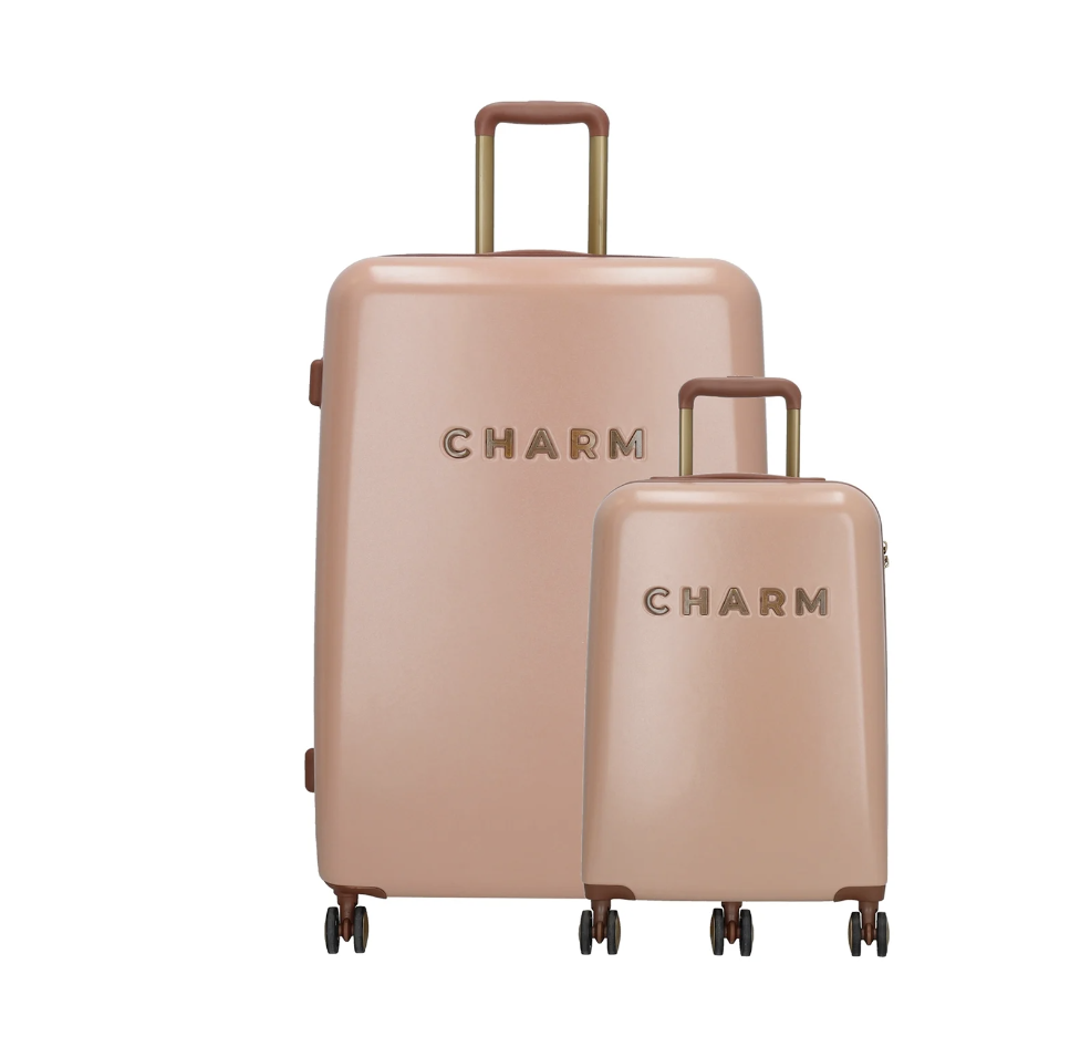 CHARM LONDON CHARM LONDON - Koffer Set roze (weer LEVERBAAR ongeveer JUNI)