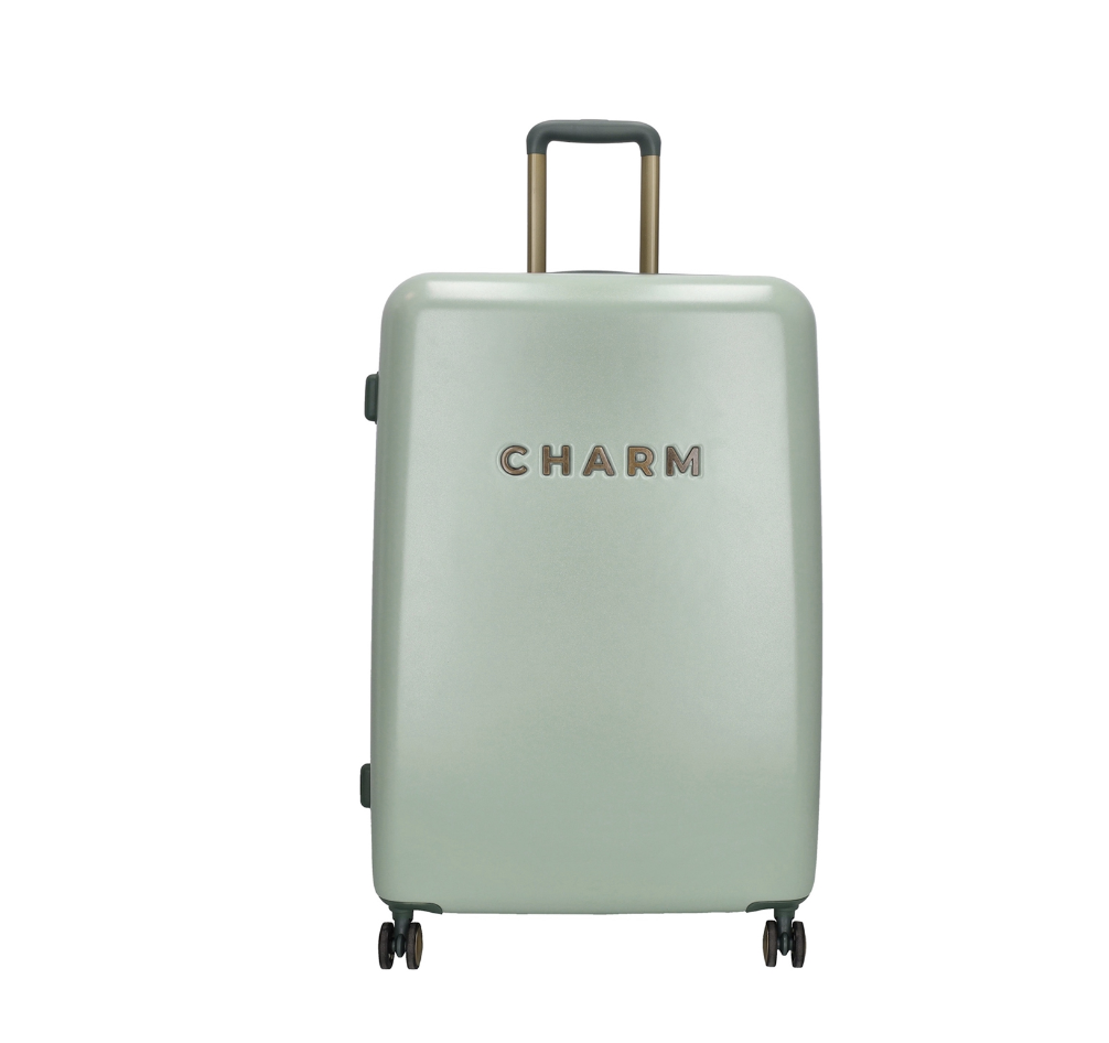 CHARM LONDON CHARM LONDON - Koffer Set mint groen (weer LEVERBAAR ongeveer JUNI)