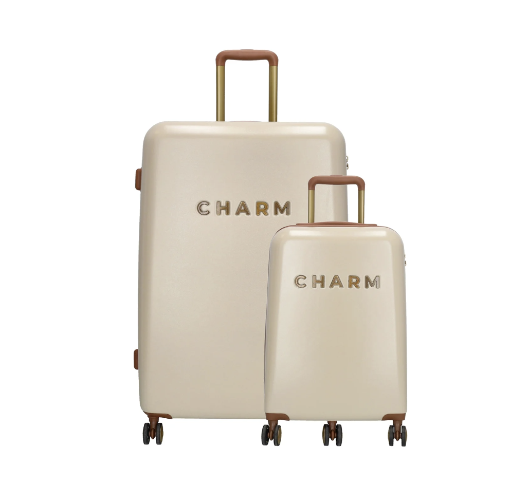 CHARM LONDON CHARM LONDON - Koffer Set beige(weer LEVERBAAR ongeveer JUNI)