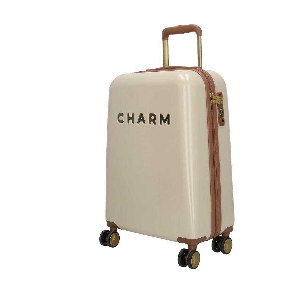 CHARM LONDON CHARM LONDON - Koffer Set beige(weer LEVERBAAR ongeveer JUNI)