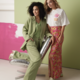 YDENCE YDENCE - Pants Solange Khaki groen