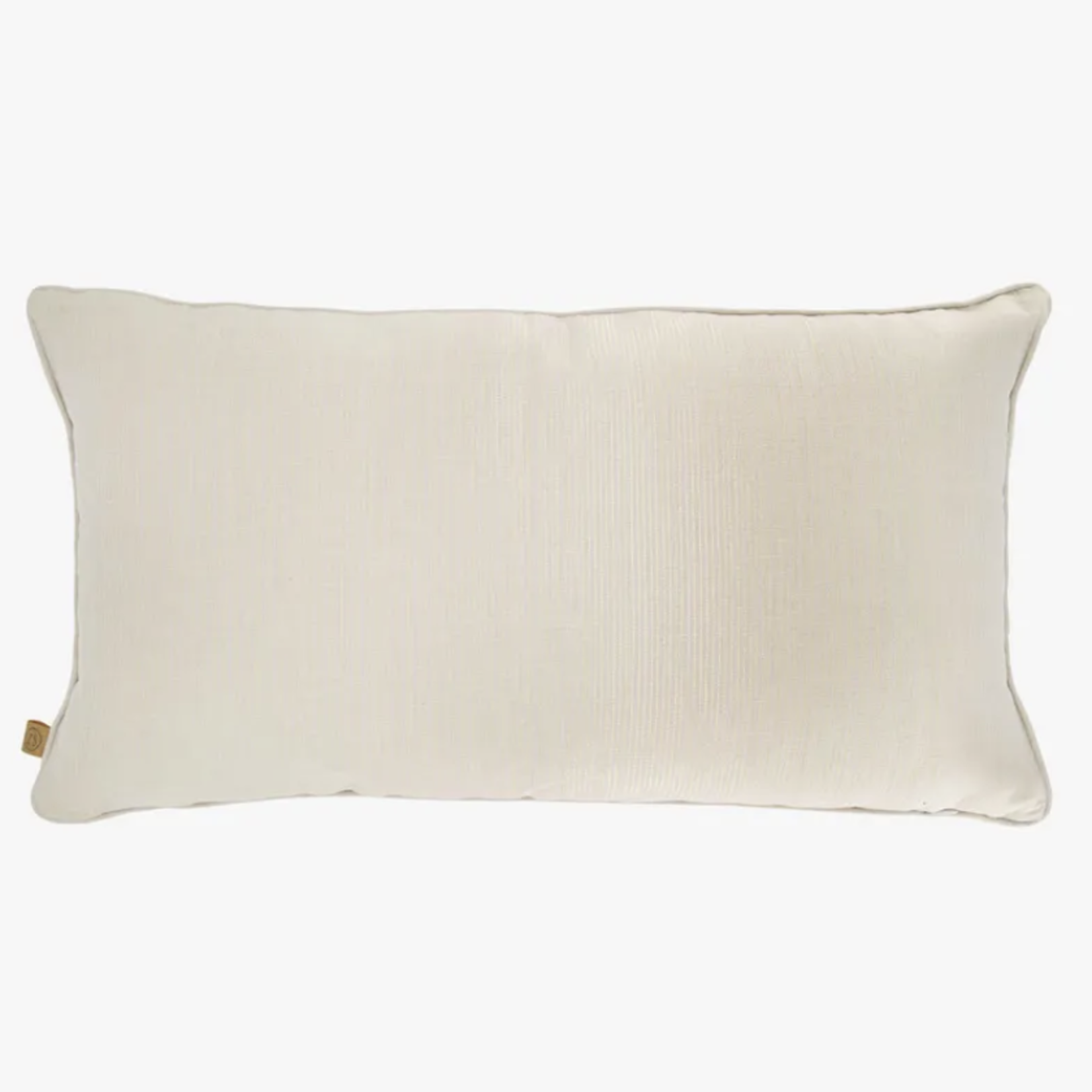 ZUSSS ZUSSS - Kussen strepen 60x40cm zand/saliegroen