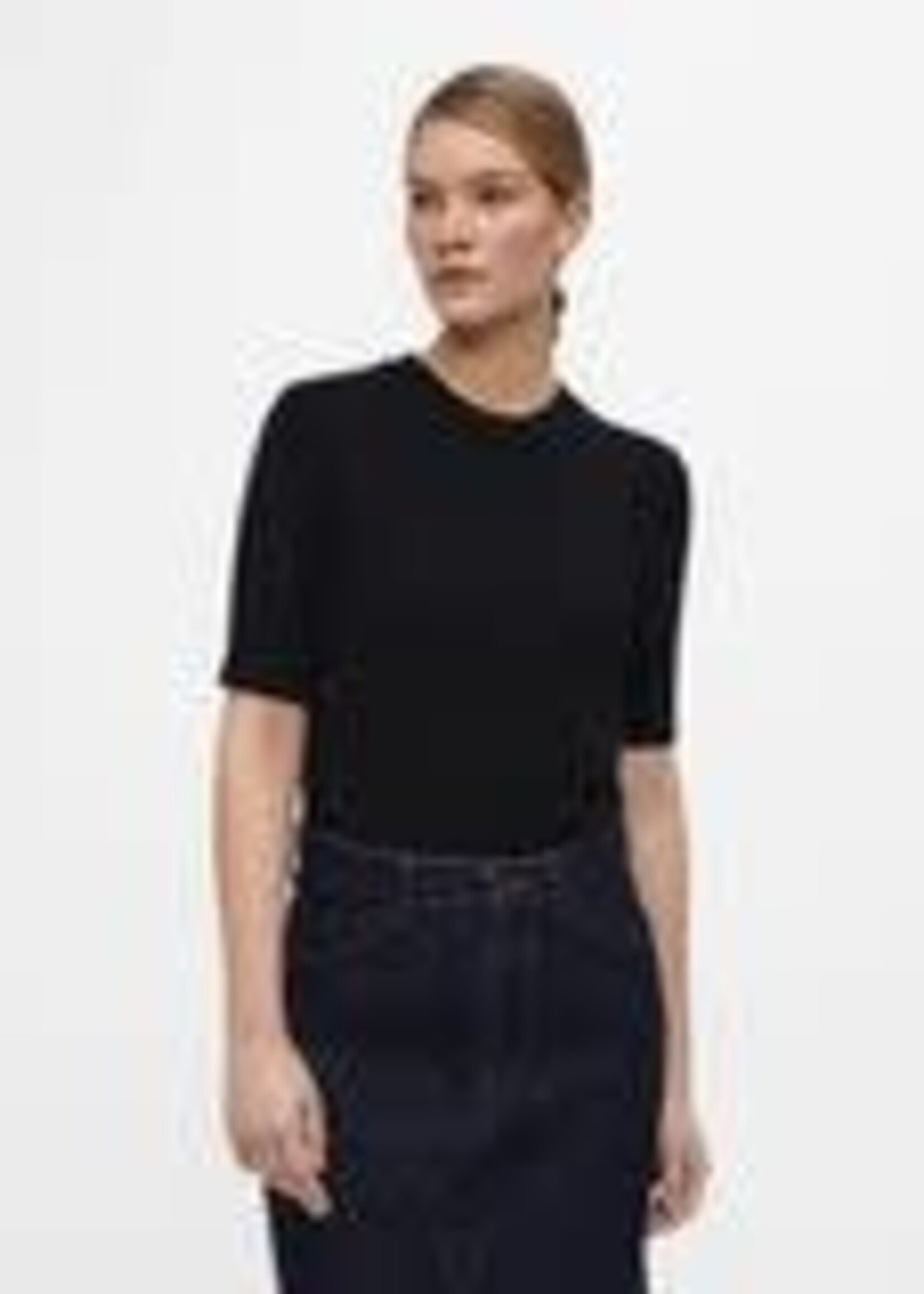 OBJECT OBJECT - T-shirt knit noelle Black