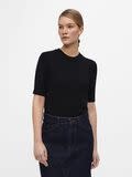 OBJECT OBJECT - T-shirt knit noelle Black